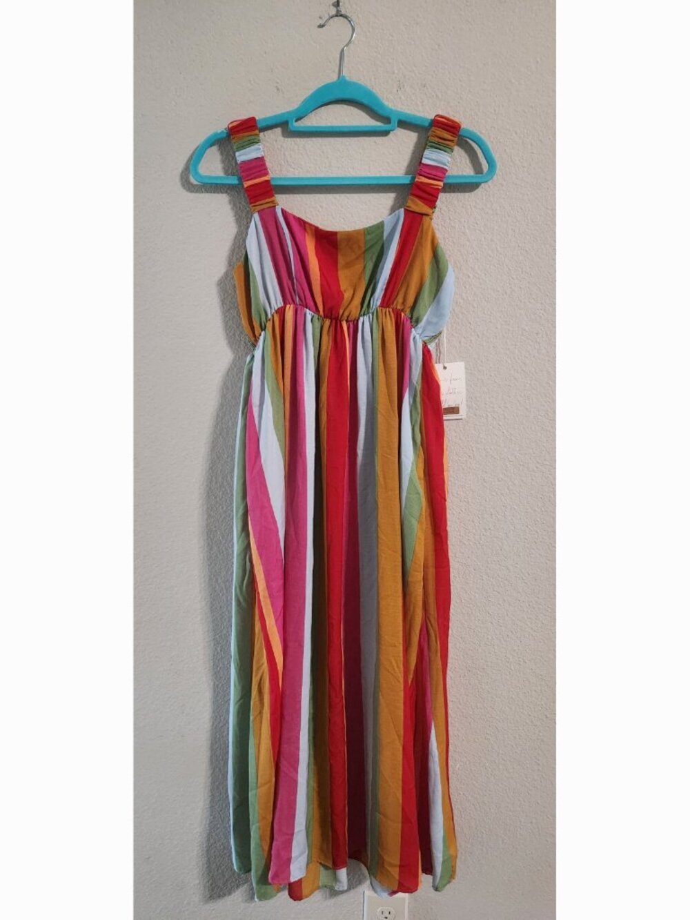 Show Me Your Mumu NWT Multicolor Fling Midi Dress size medium